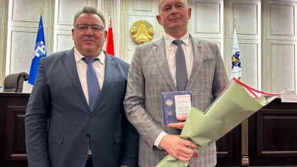 Барановичский врач награжден знаком отличия «За труд во имя жизни»